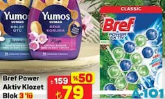 BREF POWER AKTİV KLOZET BLOK 3'LÜ